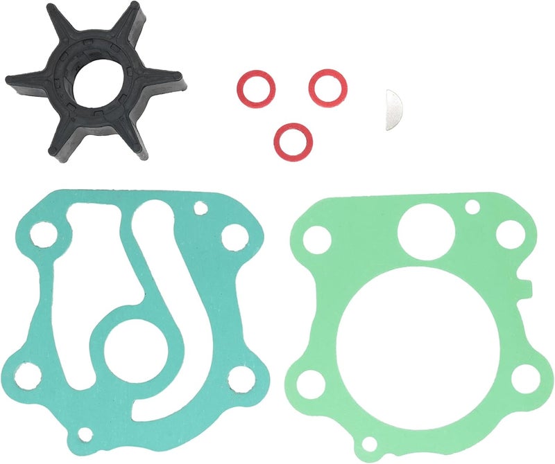 SANWIN 6H3-44352 Marine Water Pump Impeller Service Kit Compatible with Yamaha 2 Stroke 60 70 HP and 4 Stroke 40 50 60 HP Boat Outboard Motor Replacement 6H3-44352-00 697-44352-00 Sierra 18-3069 - Image 5